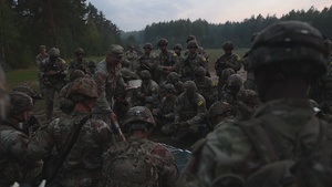 U.S. Army Europe and Africa Best Squad Competition: Night Land Navigation