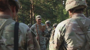U.S. Army Europe and Africa Best Squad Competition: Land Navigation