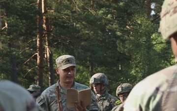 U.S. Army Europe and Africa Best Squad Competition: Land Navigation