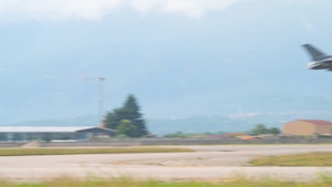 Combined Strike 25 F-16s takeoffs