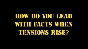 Crusader Talks: When Tensions Rise