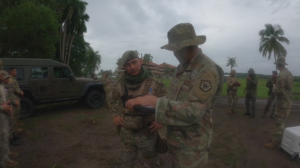 Combined U.S.–Panama Jungle Orientation Training begins at Aeronaval Base Cristóbal Colón