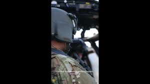 1st Armored Division UH-60 Black Hawk Crews Conduct Aerial Gunnery in Bulgaria