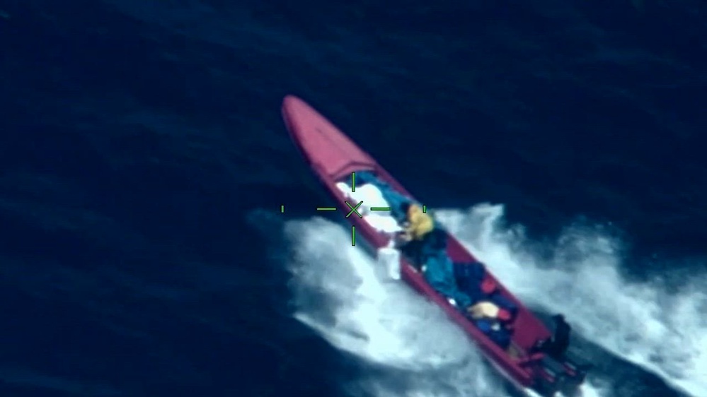 U.S. Coast Guard Cutter Vigilant interdicts over 1,615 pounds of illicit drugs in the Caribbean