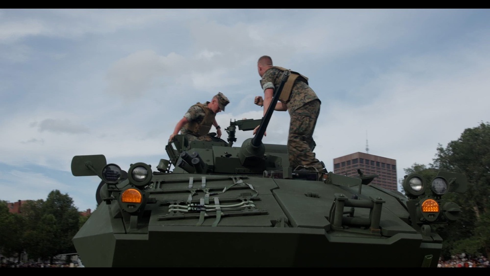 DVIDS - Video - Marine Week Boston 2025: Marines Depart Boston