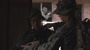 2/23 Marines and ROK Marines conduct MOUT Drills during KMEP 25.2