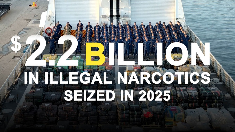 DVIDS - Video - 2025 Coast Guard drug interdiction roundup