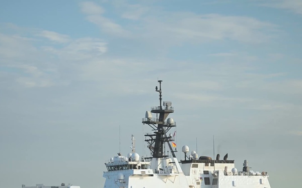 Coast Guard Cutter Hamilton offloads more than 76,140 lbs in illegal narcotics