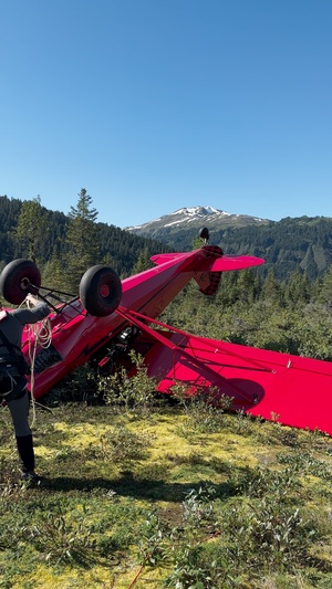 Coast Guard rescues man from downed aircraft near Haines, Alaska