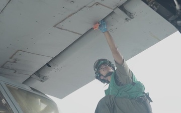 22nd MEU(SOC) | Osprey Maintenance on USS San Antonio