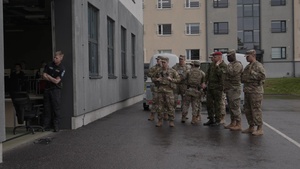 U.S. and Estonian Land Forces joint training- drones, tactical vehicles, weapons firing