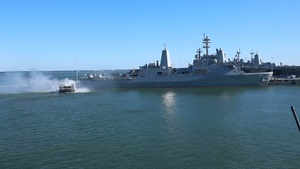 IWO ARG LCAC Operations at Naval Station Norfolk