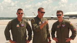 Capt Quinton Riddle, 1stLt Spencer Locke, 1stLt Chris Martin Cornhuskers Shout Out