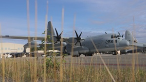U.S. Marines with VMGR-252 Conduct FARP Operations with VMFA-533