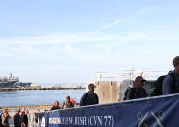 INSURV Aboard USS George H.W. Bush