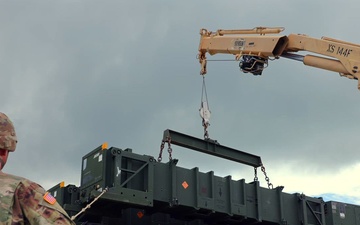 B-Roll: Tenacious Archer 25 Patriot Advanced Capability 2 Interceptor Missile Upload Operations