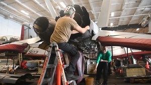 Nimitz Sailors Conduct Routine Operations
