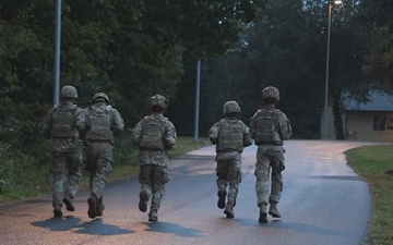 U.S. Army Europe and Africa Best Squad Competition: Expert Physical Fitness Test