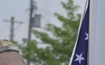 Yama Sakura Flag Raising Ceremony