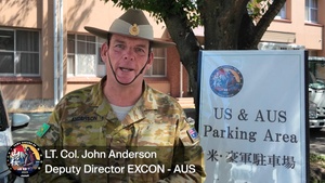 Exercise Yama Sakura 89, LT. COL. John Anderson from Australian Army’s 1st Division