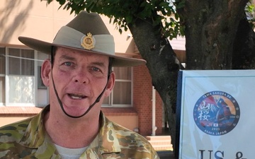 Exercise Yama Sakura 89, LT. COL. John Anderson from Australian Army’s 1st Division