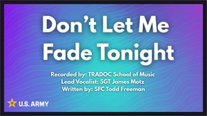 “Don’t Let Me Fade Tonight”