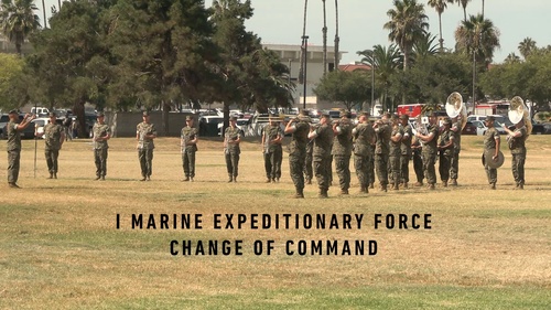 I MEF Change of Command Ceremony 2025