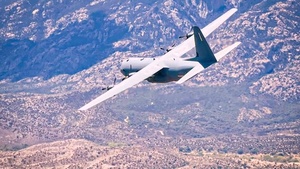 Joint International C-130 Training over Arizona
