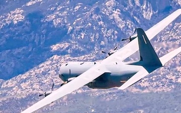Joint International C-130 Training over Arizona