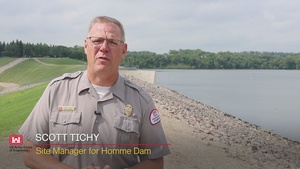 Corps of Engineers conducts periodic inspection at Homme Dam