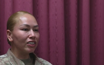 Sgt. First Class Nika Saunders shares experience as Women, Peace and Security focal point during Khaan Quest 2025