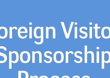 Camp Pendleton Foreign National Visitor Sponsor Process
