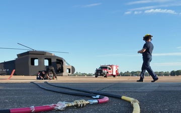 Maxwell Fire and Emergency Services Showcases New Helicopter Fire Trainer