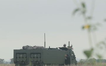 3-13 FAR MLRS Live Fire
