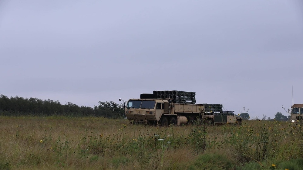 DVIDS - Video - 3-13 FAR Table XV MLRS Reloading Operations B-Roll