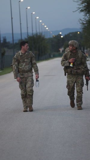 B-Roll: SETAF-AF Soldiers conduct 12-mile ruck to prepare for Expert Soldier Badge [9:16]