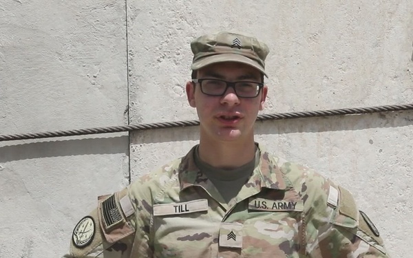 Sgt. Anthony Till - Chicago Bears Shoutout