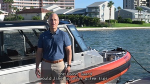 Coast Guard provides tips on chartering a vessel