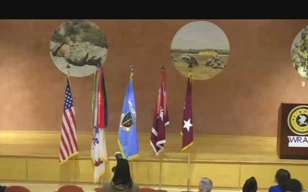 WRAIR Change of Command Ceremony 2025