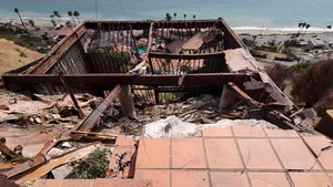 Timelapse of Last Property Cleared of Debris Damaged by Pacific Palisades Wildfire