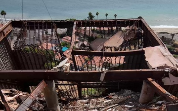 Timelapse of Last Property Cleared of Debris Damaged by Pacific Palisades Wildfire