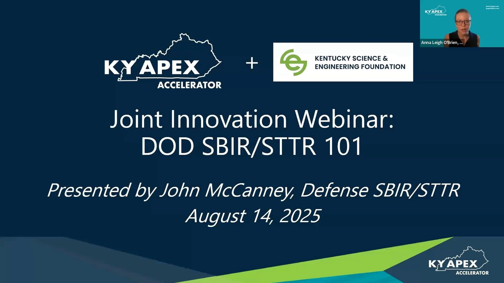 This event will help attendees gain insight into DoD priorities and how their innovations may align, understand the structure of the Defense SBIR/STTR Program, and take away actionable tips to strengthen their proposals and improve their chances of selection. It features Defense SBIR/STTR Transitions Program Director John McCanney.