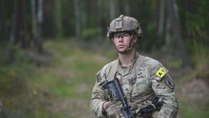 USAREUR-AF Best Squad Competition Sgt. Dominic Savio Interview