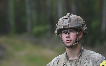 USAREUR-AF Best Squad Competition Sgt. Dominic Savio Interview