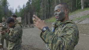 B-Roll: U.S. Marine with 3rd Bn., 4th Marines, conduct patrol base training operations during Arctic Edge 25