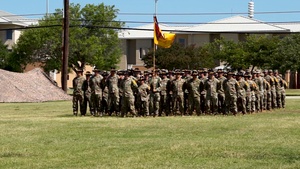 3rd Armored Brigade Combat Team color casing ceremony b-roll