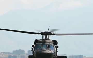 Utah National Guard Hosts Local Civic Leaders at Camp Williams- UH-60 Black Hawk Tour