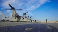 Marine Week Atlanta 2025: MV-22 Osprey Flyover