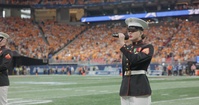 Marine Week Atlanta 2025: Marines Attend Aflac Kickoff Game
