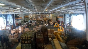 Nimitz Conducts a Replenishment-at-Sea